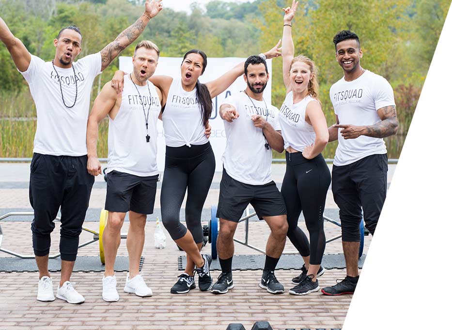 Fit Squad personal training team in Toronto